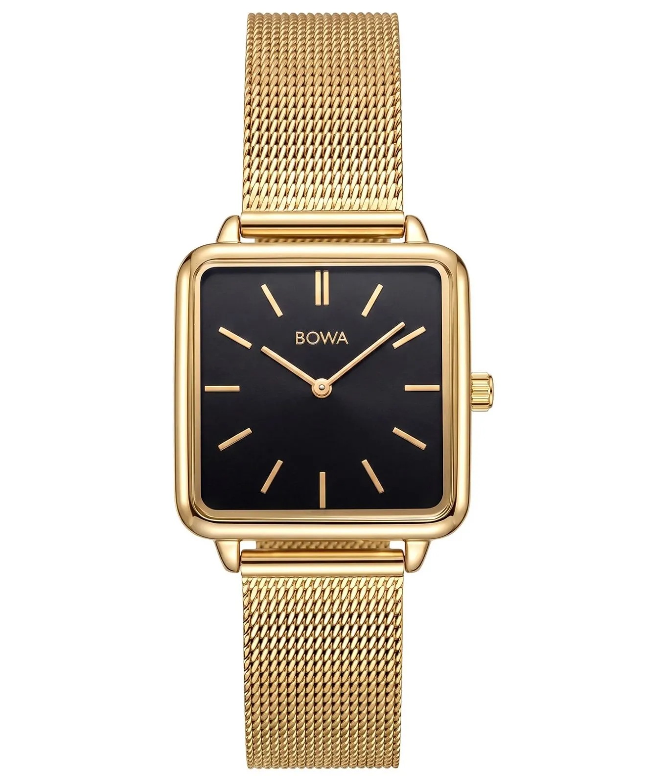 Годинник Жіночий BOWA Vienna Black Gold Mesh 29 VI294-14-164M