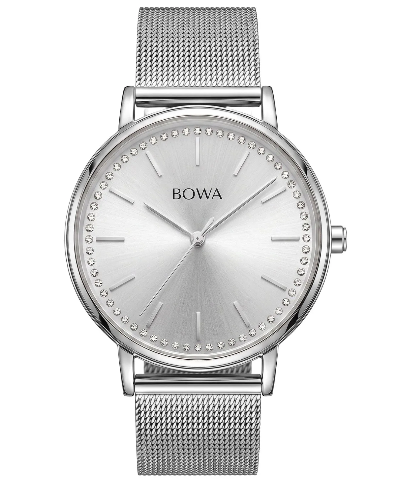 Годинник Жіночий BOWA Rio Full Silver Mesh 38 RI385-55-185M