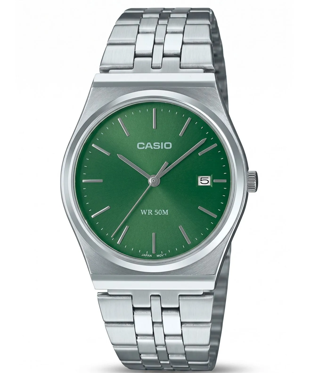 Годинник Чоловічий Casio Timeless Collection зелений MTP-B145D-3AVEF
