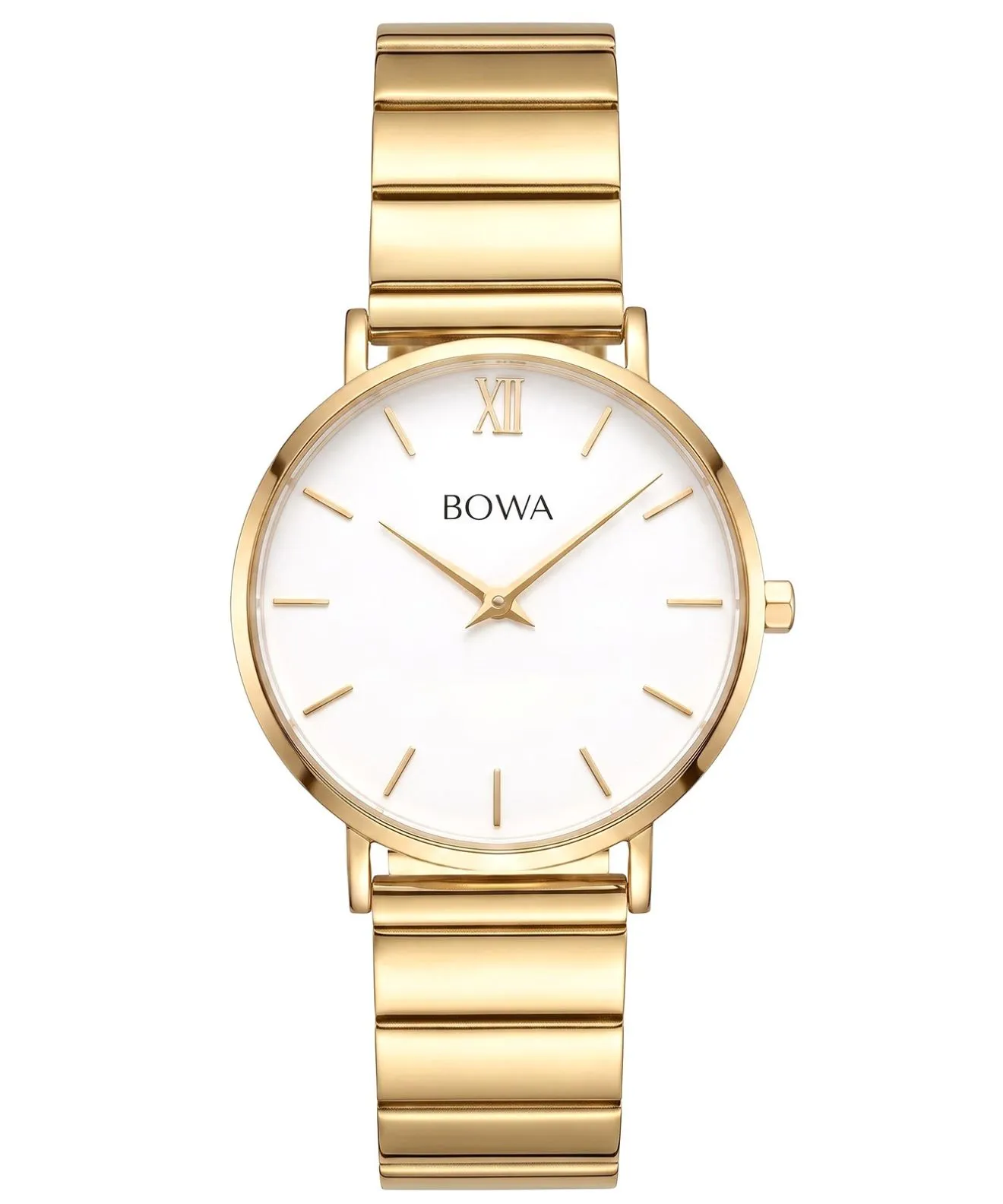 Годинник Жіночий BOWA London White-Gold Steel 33 LO334-24-164S
