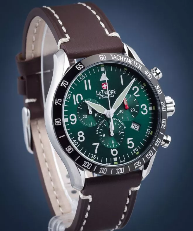 Годинник Чоловічий Le Temps Air Marshal Chronograph LT1041.14BL16