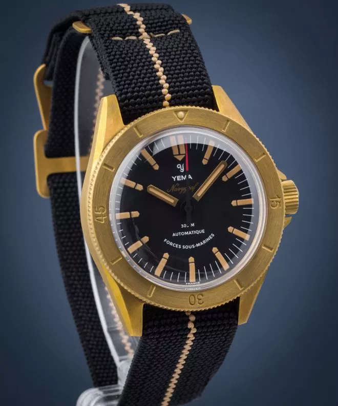 Годинник Чоловічий Yema Navygraf FSM Forces Sous Marines Bronze YNAVZ22FSM-AAS