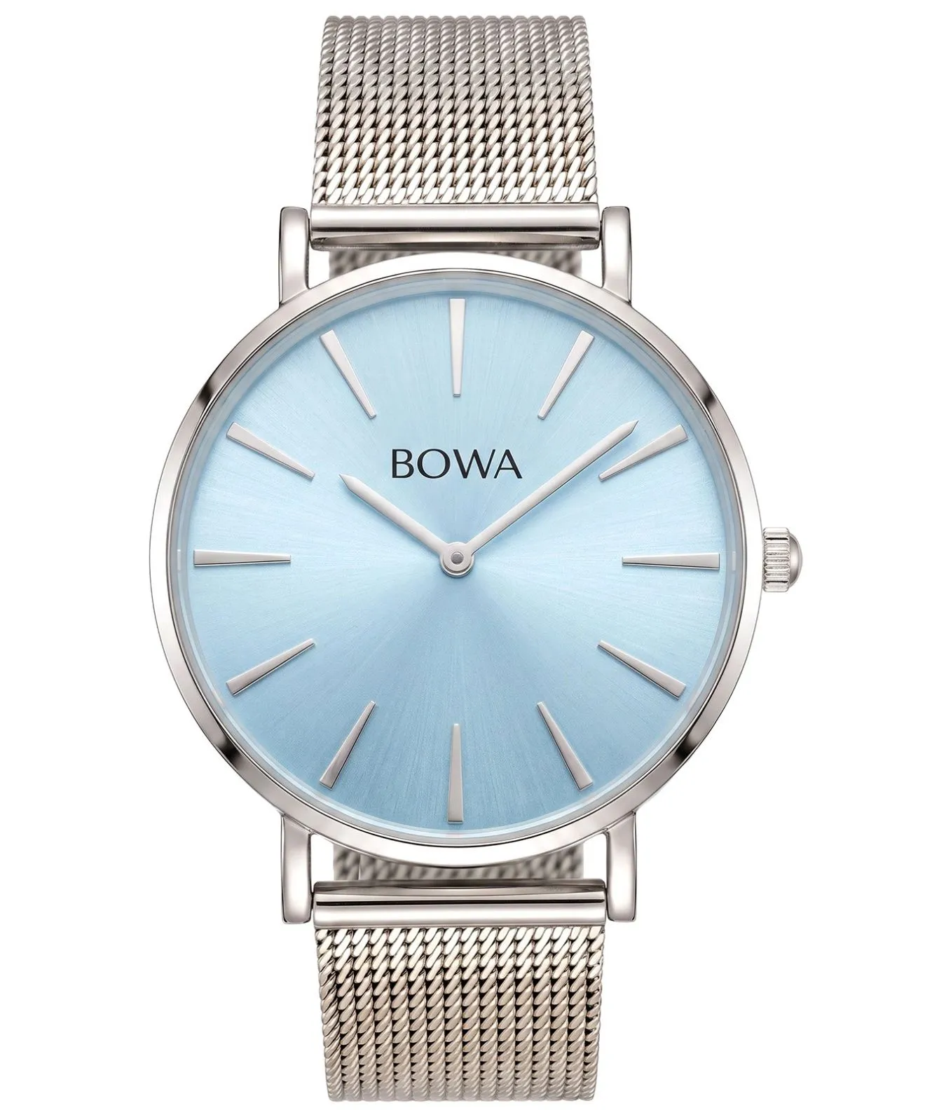 Годинник Жіночий BOWA New York Ice-Blue Silver Mesh 38 NY385-95-184M