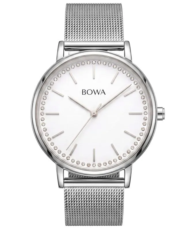 Годинник Жіночий BOWA Rio White-Silver Mesh 38 RI385-25-185M