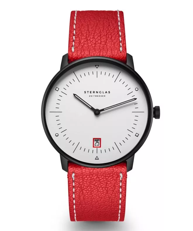 Годинник Чоловічий Sternglas Naos Edition Bauhaus III LTD S01-NAB15-CA02