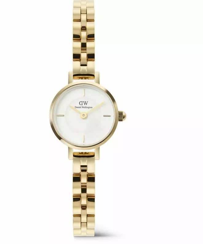 Годинник Жіночий Daniel Wellington Petite Mini Arch 3-link White Gold DW00100855