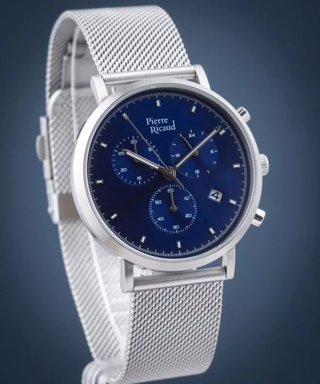 Годинник Чоловічий Pierre Ricaud Chronograph P60046.5115CH