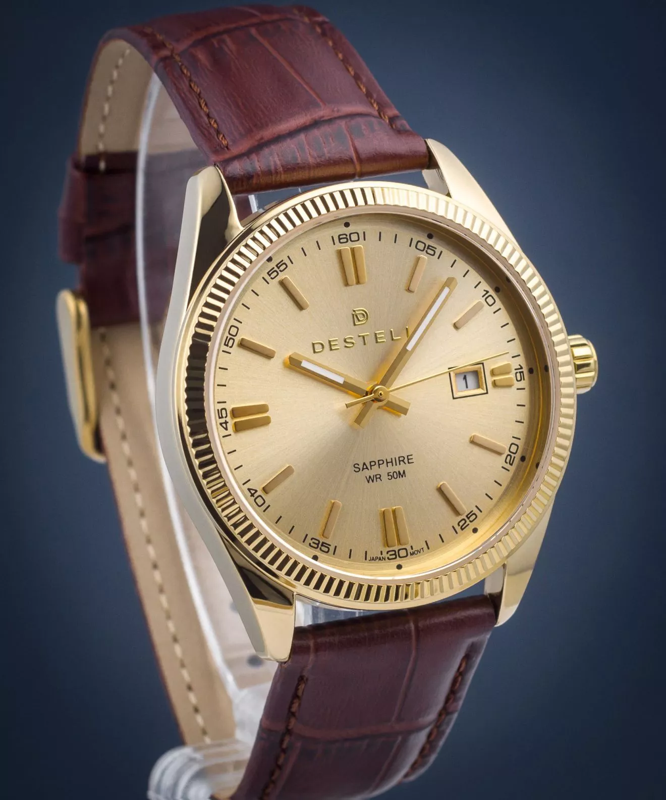 Годинник Чоловічий DESTELL Loup Sapphire LU3854-44-209L