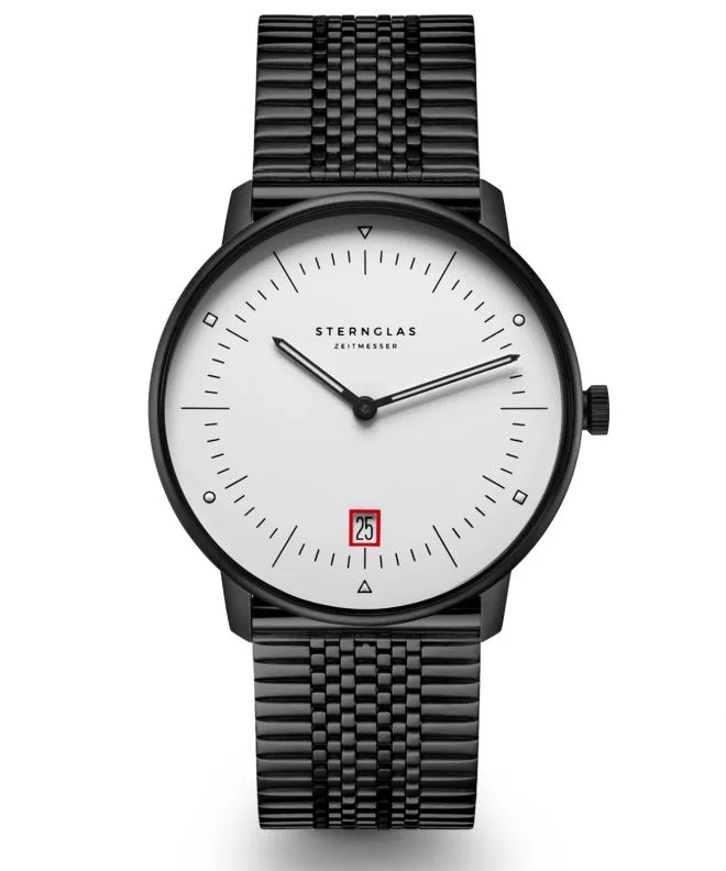 Годинник Чоловічий Sternglas Naos Edition Bauhaus III LTD S01-NAB15-ME11