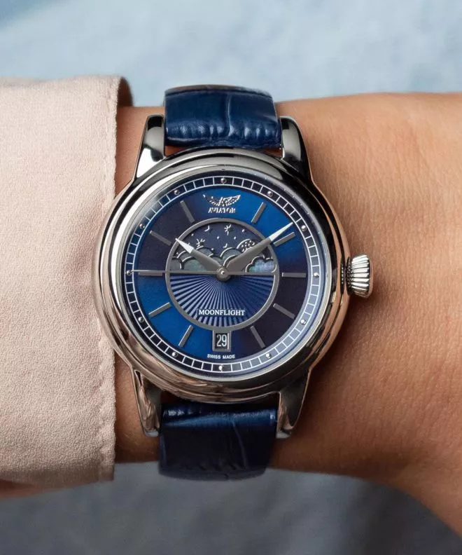 Годинник Жіночий Aviator Moonflight V.1.33.0.255.4