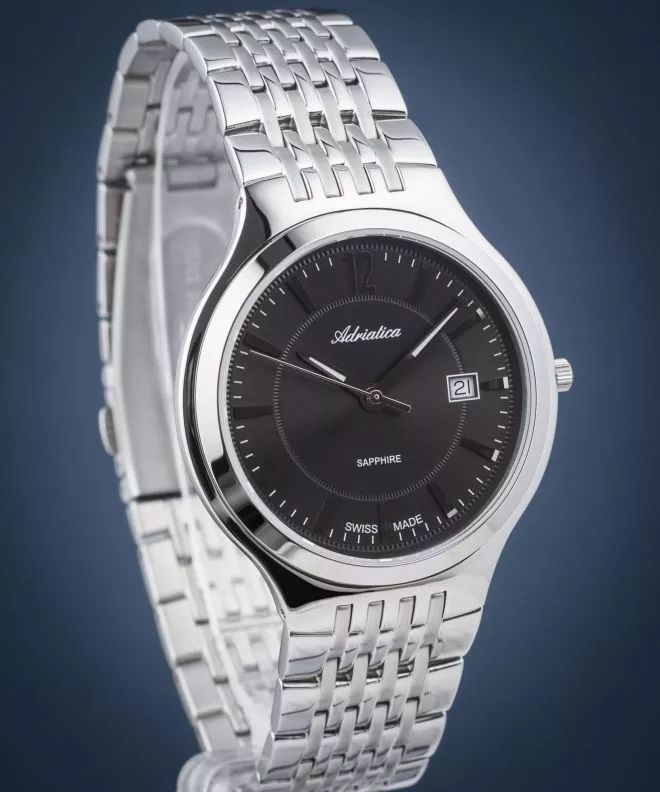 Годинник Чоловічий Adriatica Classic Sapphire A8296.5157Q