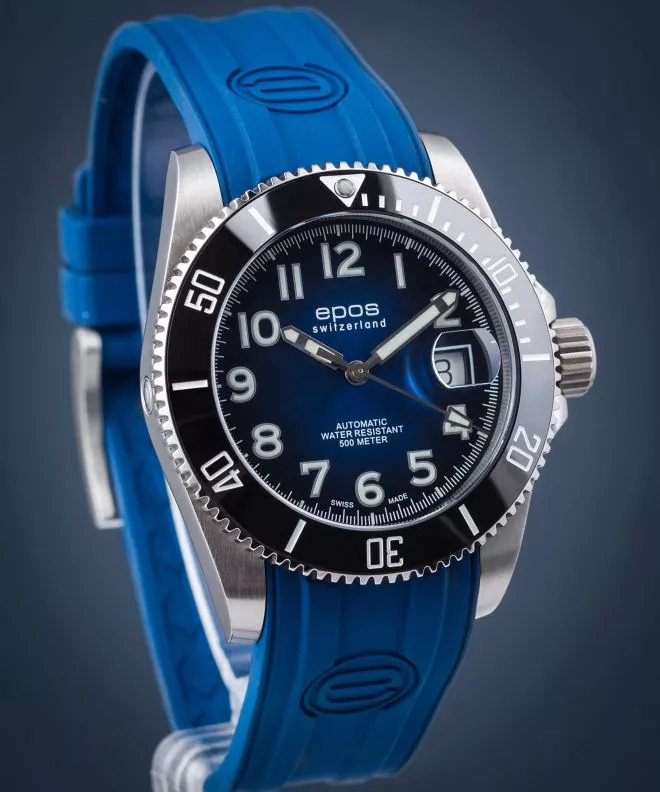 Годинник Чоловічий Epos Sportive 3504 Titanium 3504.131.80.36.56