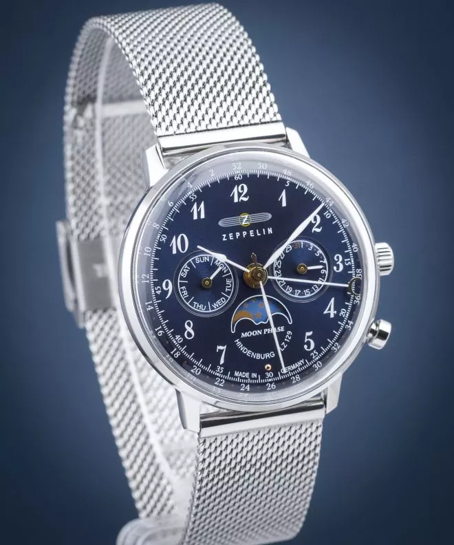 Годинник Жіночий Zeppelin LZ129 Hindenburg Moonphase 7037M-3