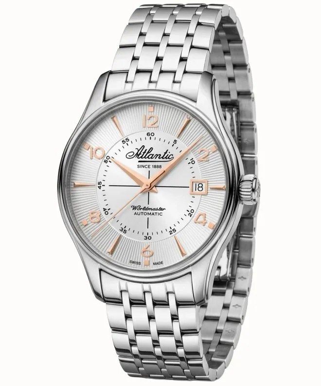 Годинник Чоловічий Atlantic Worldmaster Vintage Automatic 52789.41.25R