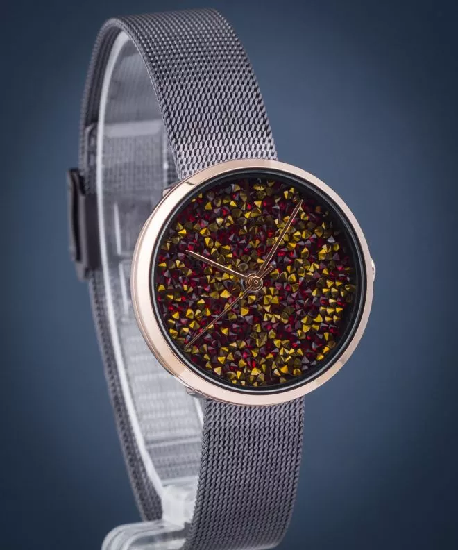 Годинник Жіночий Obaku Glimmer Walnut V289LHVNMN