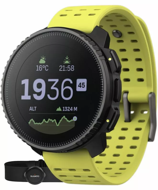Спортивний Годинник Для Жінок І Чоловіків Suunto Vertical Black Lime [Sapphire Glass] SS050864000HR