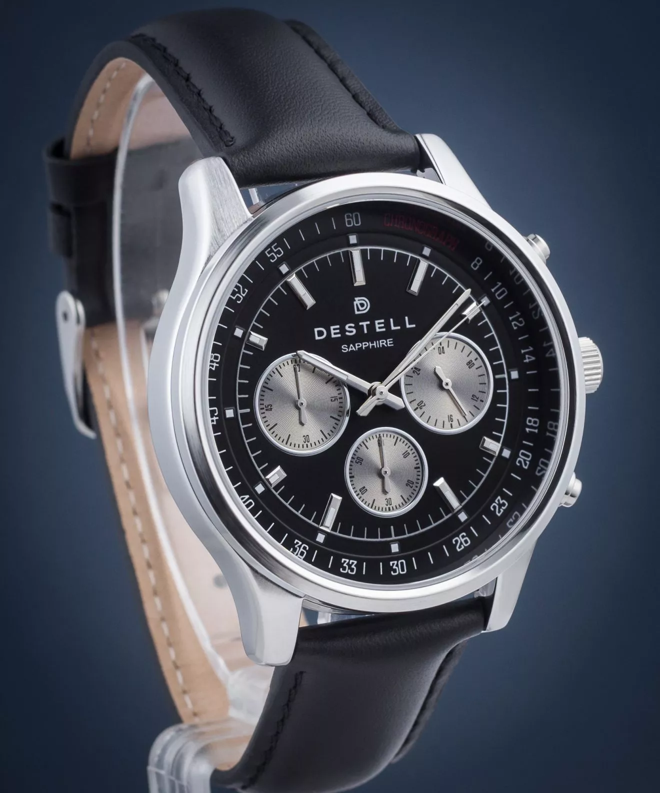 Годинник Чоловічий DESTELL Circinus Chronograph Sapphire CR415-15-201L