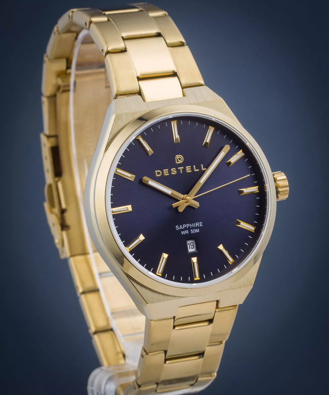 Годинник Чоловічий DESTELL Aries Sapphire AR404-34-204S