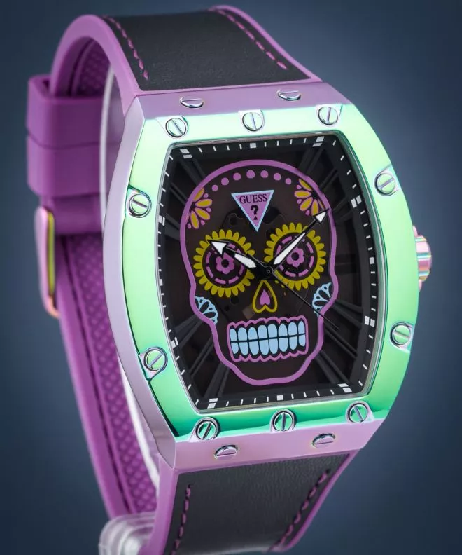 Годинник Чоловічий Guess Day of The Dead Santa Muerte GW0506G2