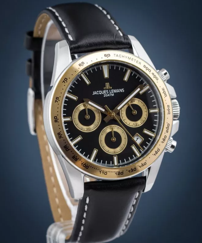 Годинник Чоловічий Jacques Lemans Liverpool Chronograph 1-1877D