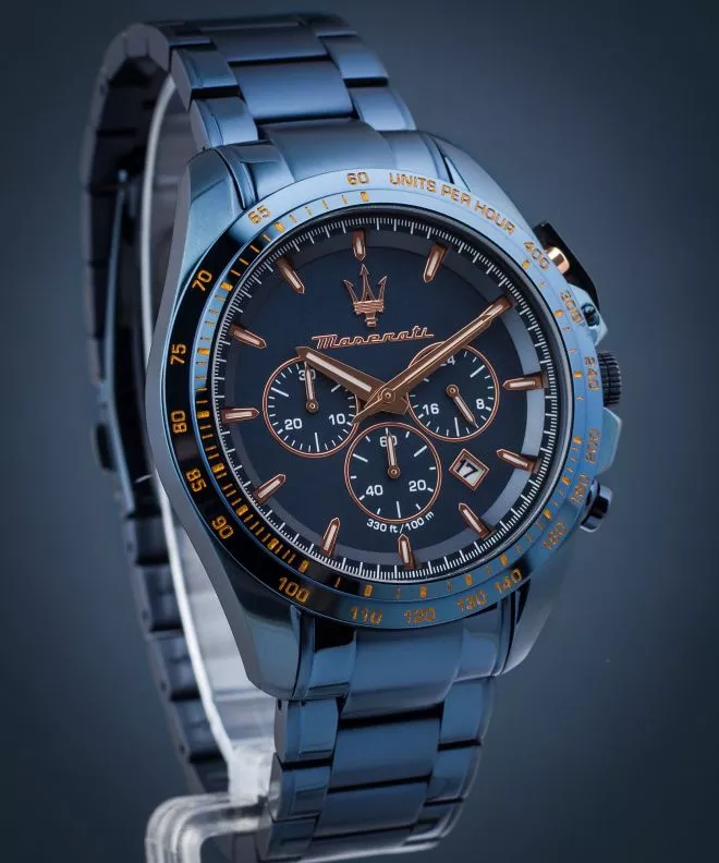 Годинник Чоловічий Maserati Traguardo Chronograph Blue Edition R8873612054