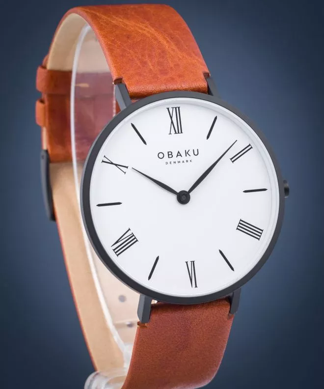 Годинник Чоловічий Obaku Folie Tawny V283GXBWRZ-DIB