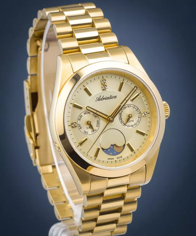 Годинник Жіночий Adriatica Moonphase A3802.1111QF