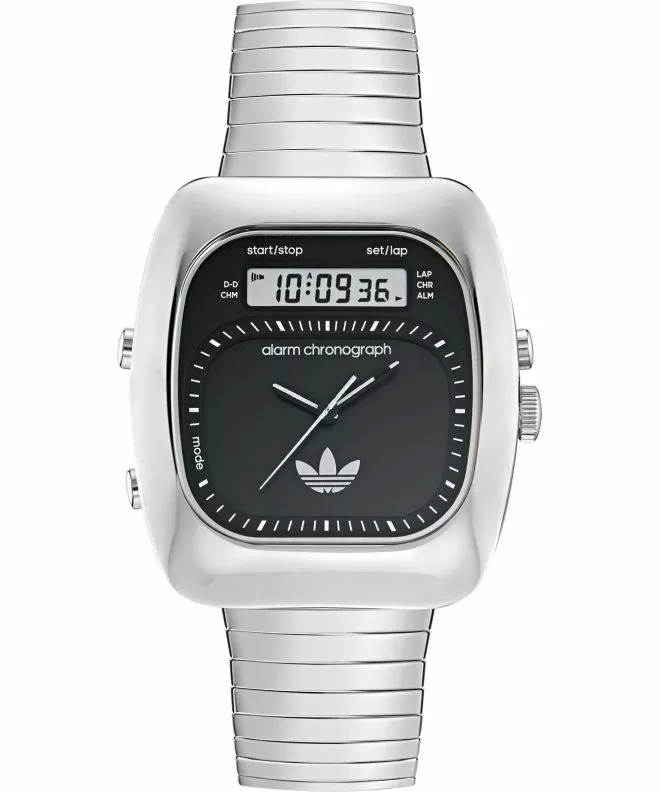 Годинник для Жінок і Чоловіків adidas Originals Retro Wave Three Chronograph AOSY25013
