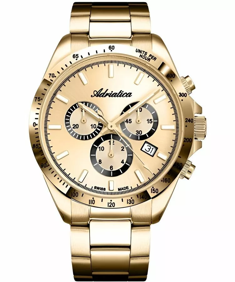 Годинник Чоловічий Adriatica Classic Chronograph A1053.1111CH