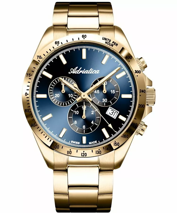 Годинник Чоловічий Adriatica Classic Chronograph A1053.1115CH