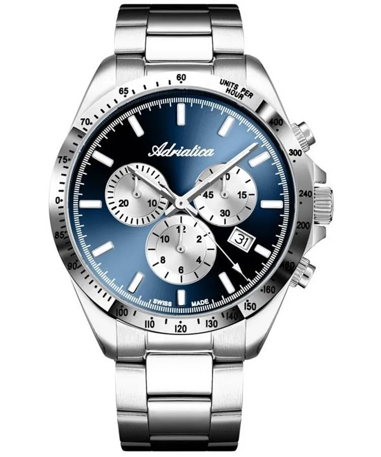Годинник Чоловічий Adriatica Classic Chronograph A1053.5115CHS