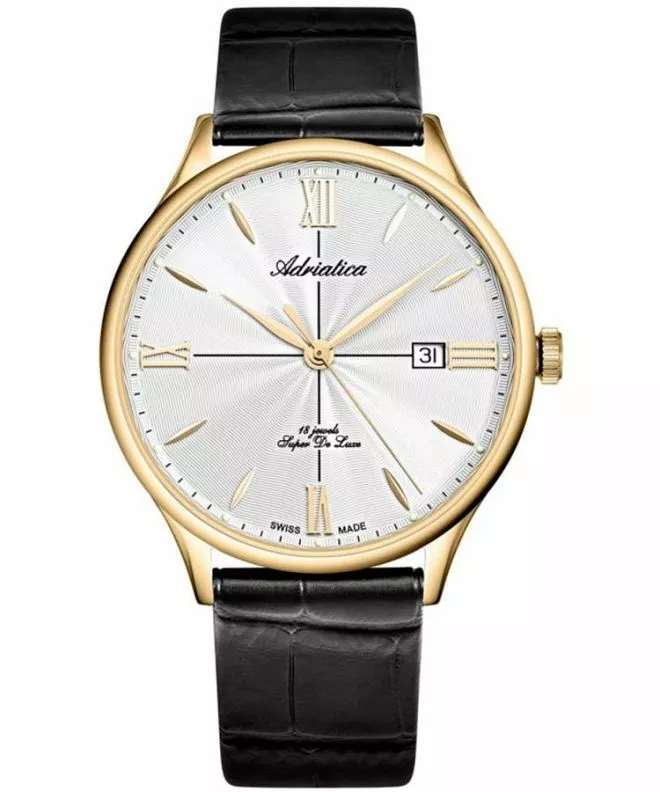 Годинник Чоловічий Adriatica Super de Luxe Mechanical A1230.1263MXLC