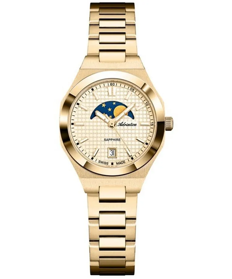 Годинник Жіночий Adriatica Moonphase A3326.1111SQ