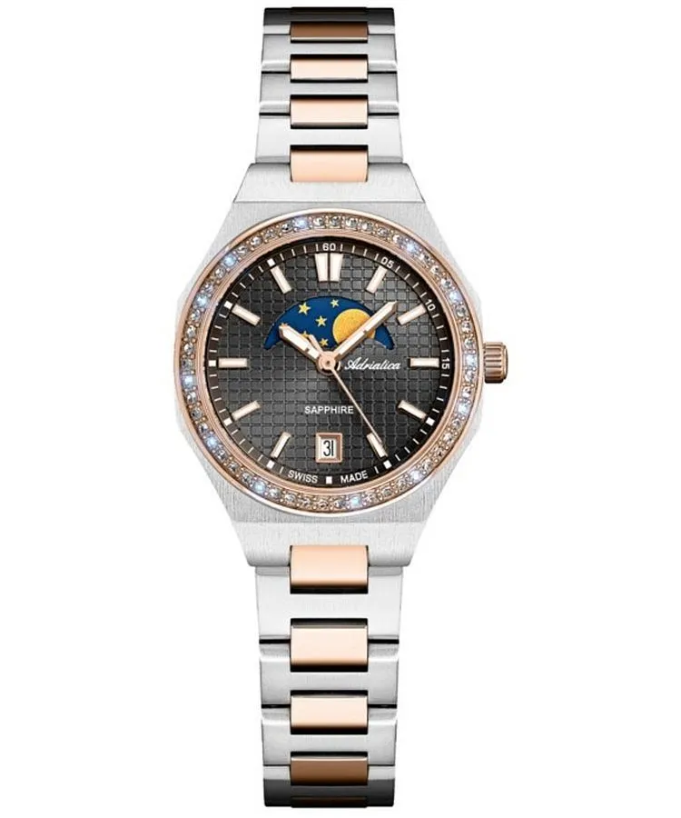 Годинник Жіночий Adriatica Moonphase A3326.R116SQZ