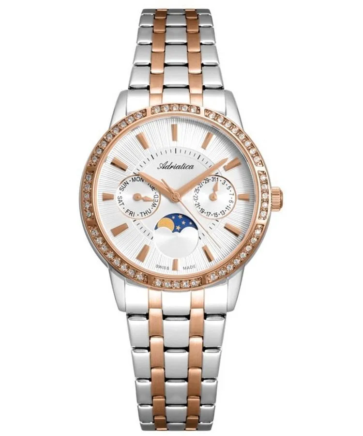Годинник Жіночий Adriatica Moonphase A3601.R113QFZ
