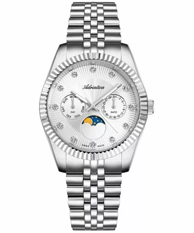 Годинник Жіночий Adriatica Moonphase A3809.5143QF