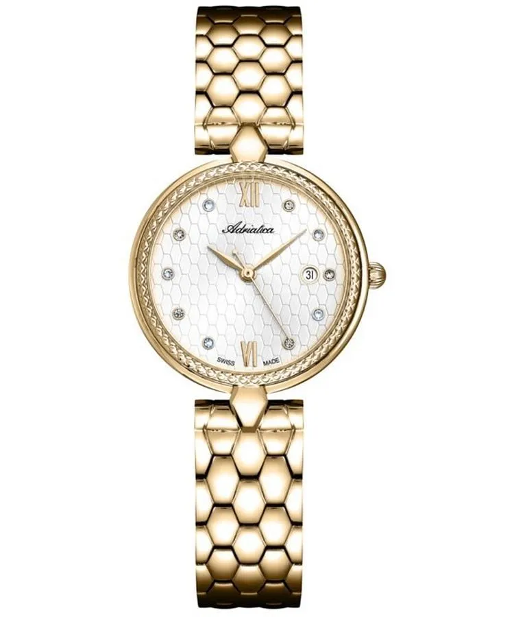 Годинник Жіночий Adriatica Classic Diamond A3843.1183Q