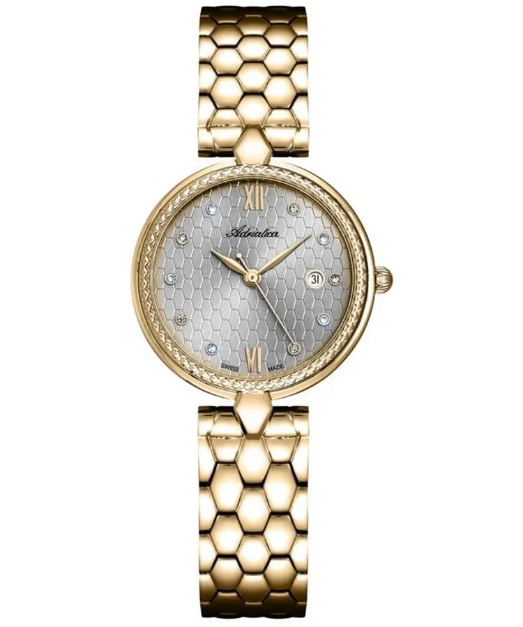 Годинник Жіночий Adriatica Classic Diamond A3843.1187Q