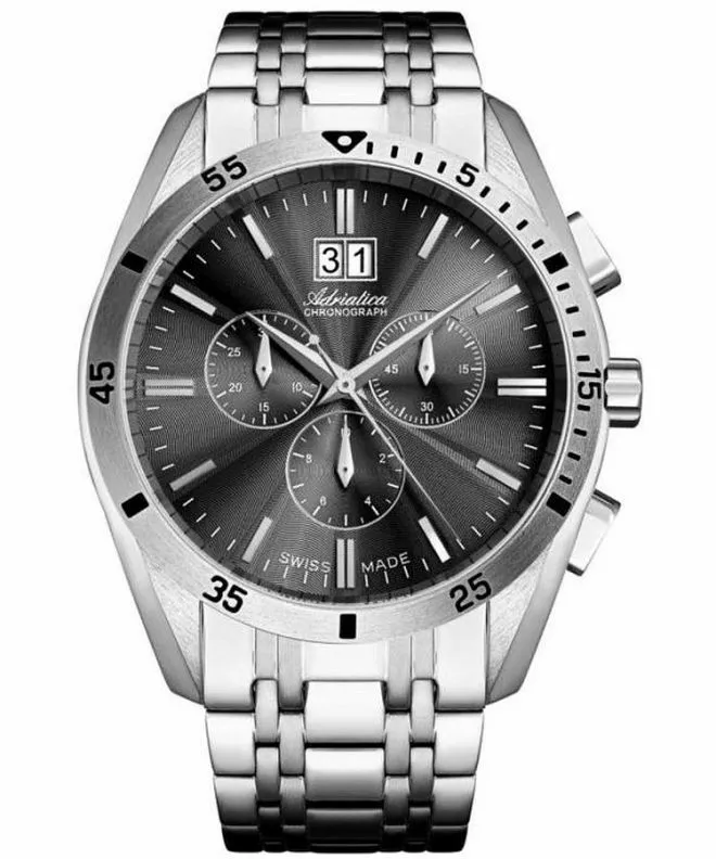 Годинник Чоловічий Adriatica Classic Chronograph A8202.5116CH