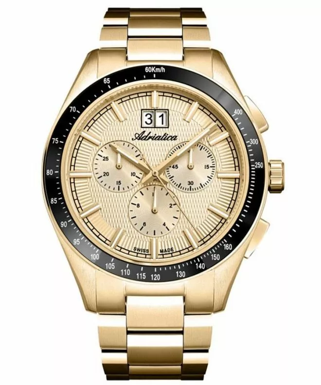 Годинник Чоловічий Adriatica Classic Chronograph A8245.1111CH