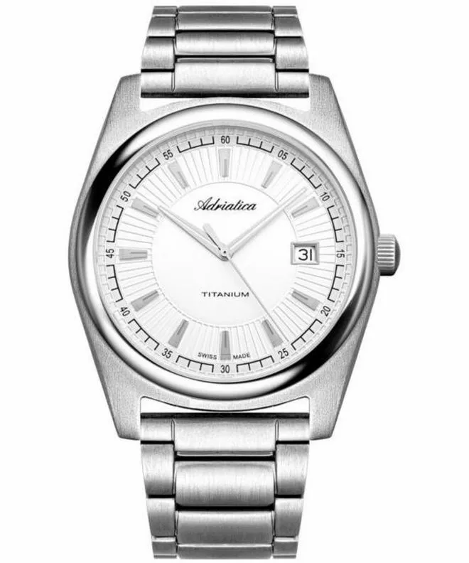 Годинник Чоловічий Adriatica Sapphire Titanium A8319.4113Q