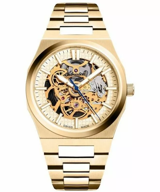 Годинник Чоловічий Adriatica Skeleton Sapphire Automatic A8326.1111SA
