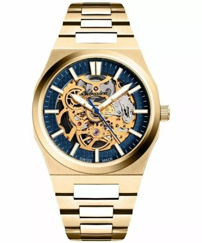 Годинник Чоловічий Adriatica Skeleton Sapphire Automatic A8326.1115SA
