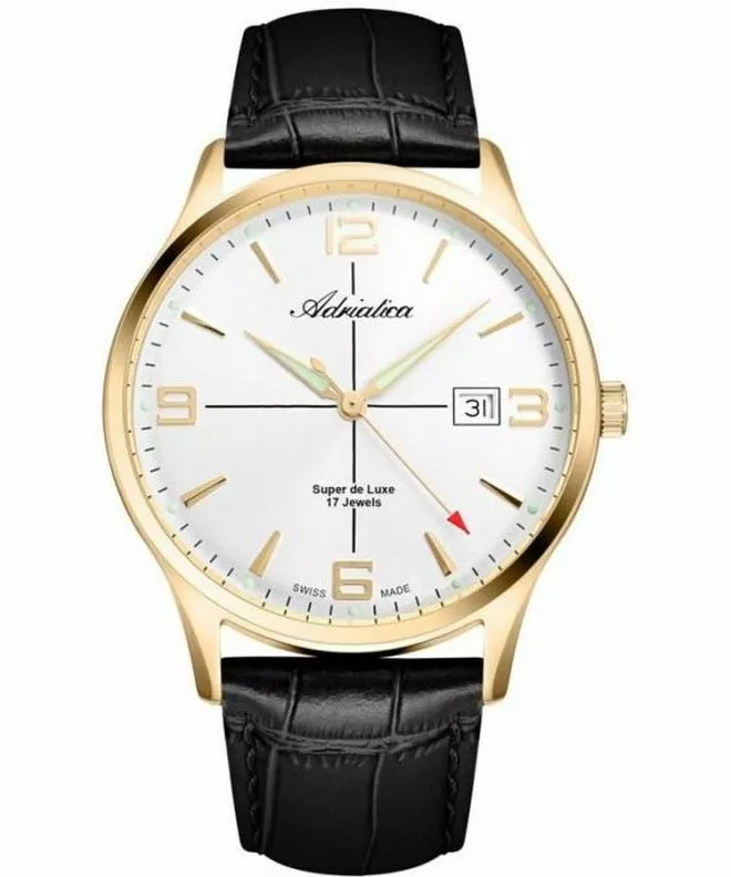 Годинник Чоловічий Adriatica Super de Luxe Mechanical A8331.1253M