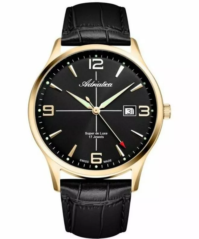 Годинник Чоловічий Adriatica Super de Luxe Mechanical A8331.1254M
