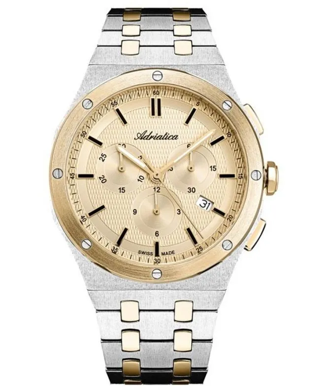 Годинник Чоловічий Adriatica Classic Chronograph A8337.2111CH