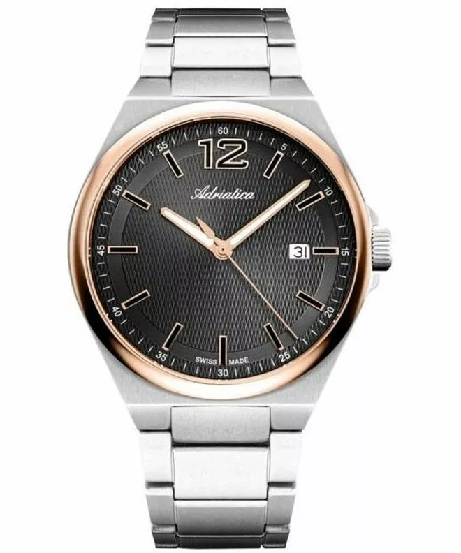 Годинник Чоловічий Adriatica Sapphire Titanium A8346.41R6Q