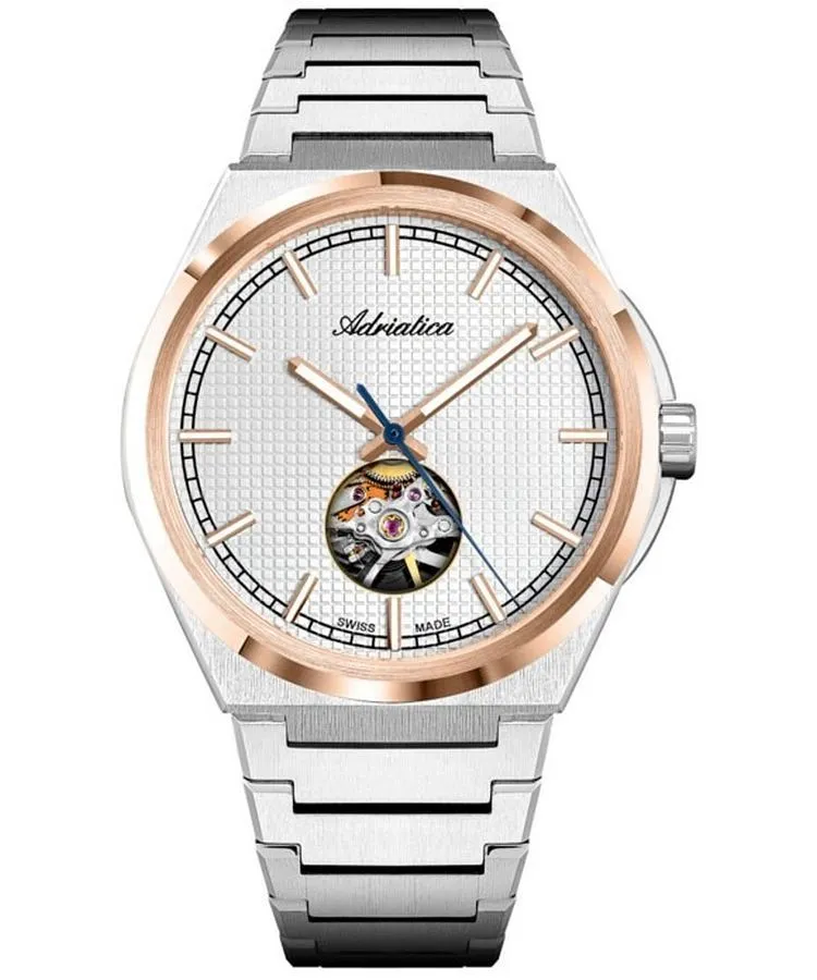 Годинник Чоловічий Adriatica Classic Open Heart Automatic A8348.R113A