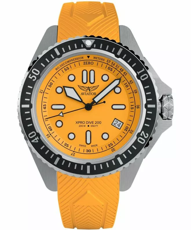 Годинник Чоловічий Aviator XPRO Dive 200 V.1.42.0.375.0