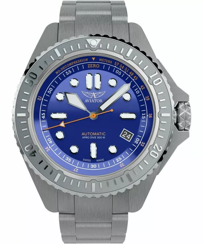 Годинник Чоловічий Aviator XPRO Dive 300 Automatic V.1.43.0.367.5